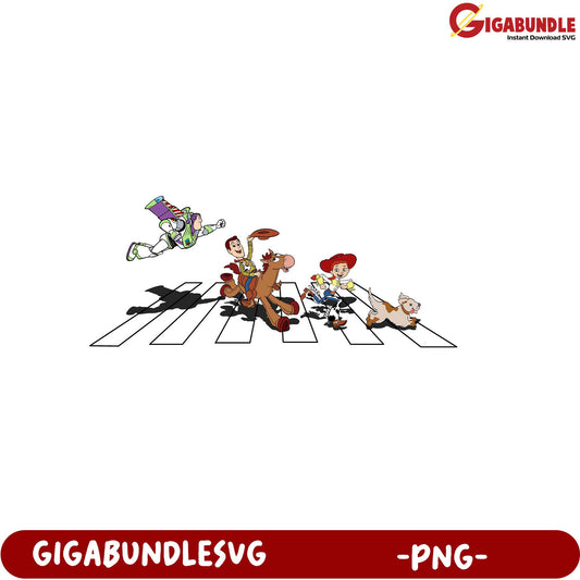 Toy Story Characters on Playful Adventure PNG Image Download