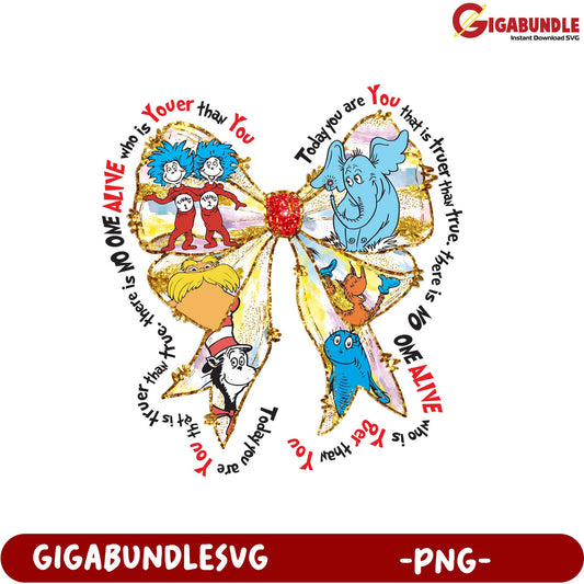 Unique Dr. Seuss Inspired Heart PNG Design for Kids' Art