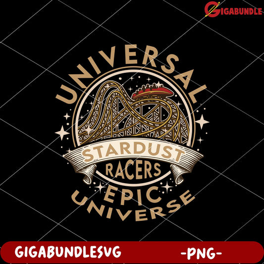 Universal epic universe stardust racers png, epic universe racing png