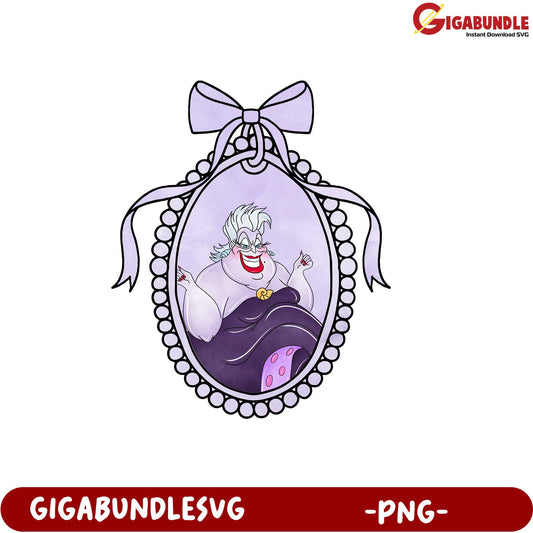 Ursula Portrait PNG Design for Creative Projects and Crafts