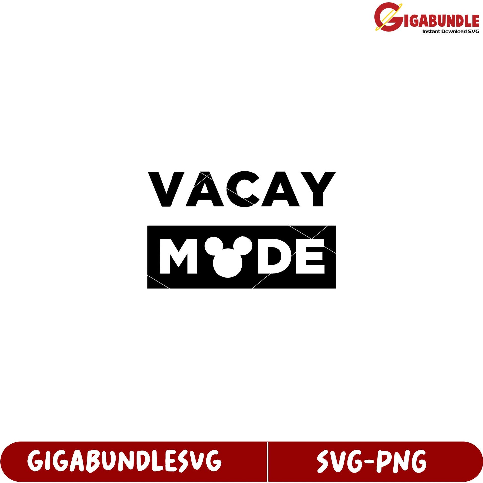 Vacay Mode SVG Design for Fun Summer Travel and Holiday Decor