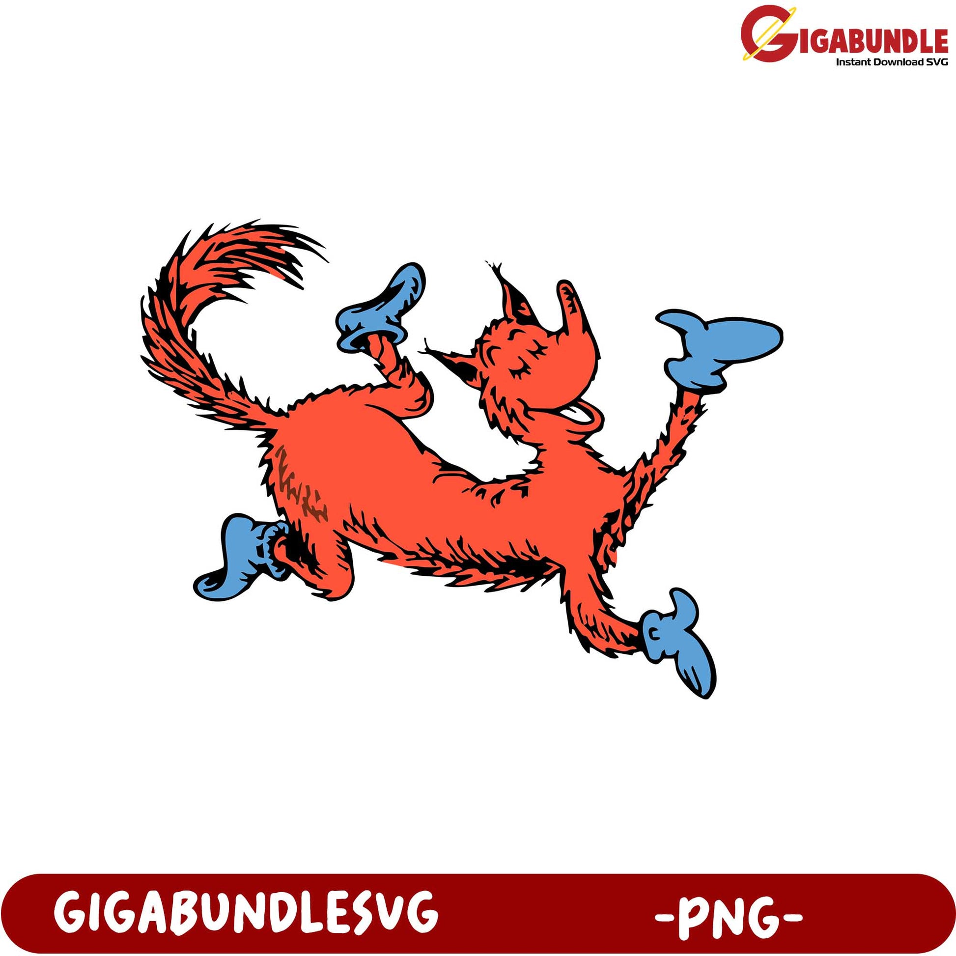 Whimsical Red Dog PNG for Creative Projects and Downloads