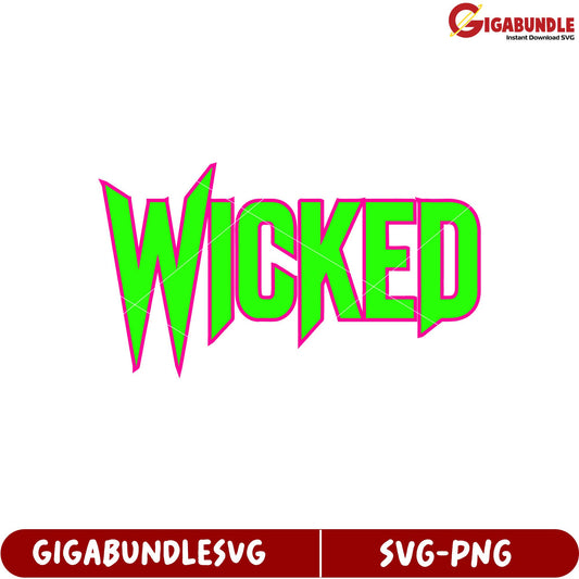 Wicked Design Vibrant SVG Format for Creative Projects and Crafts