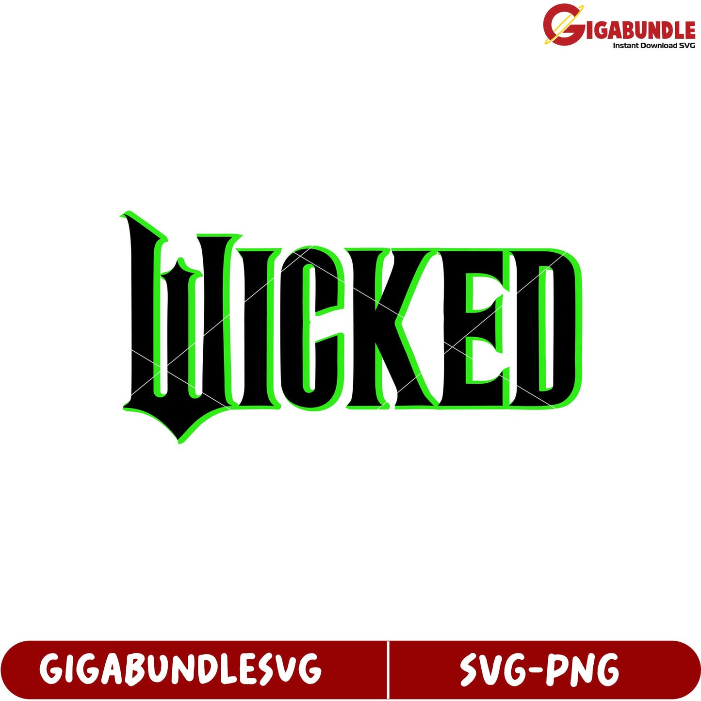 Wicked Gothic Style SVG Download for Creative Craft Projects