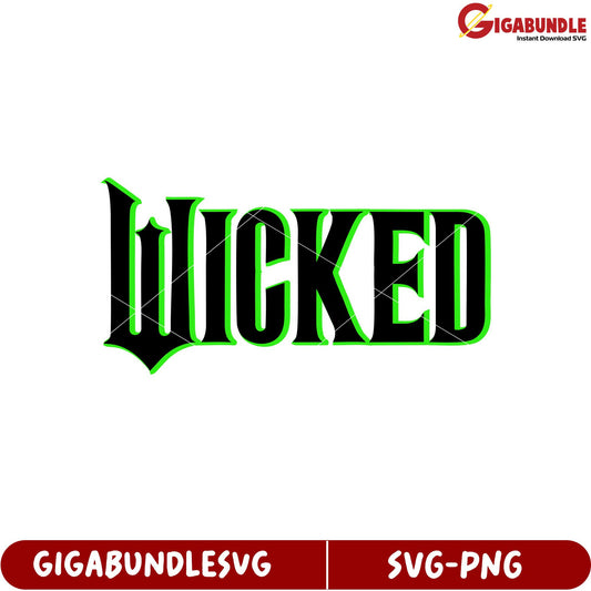 Wicked Gothic Style SVG Download for Creative Craft Projects