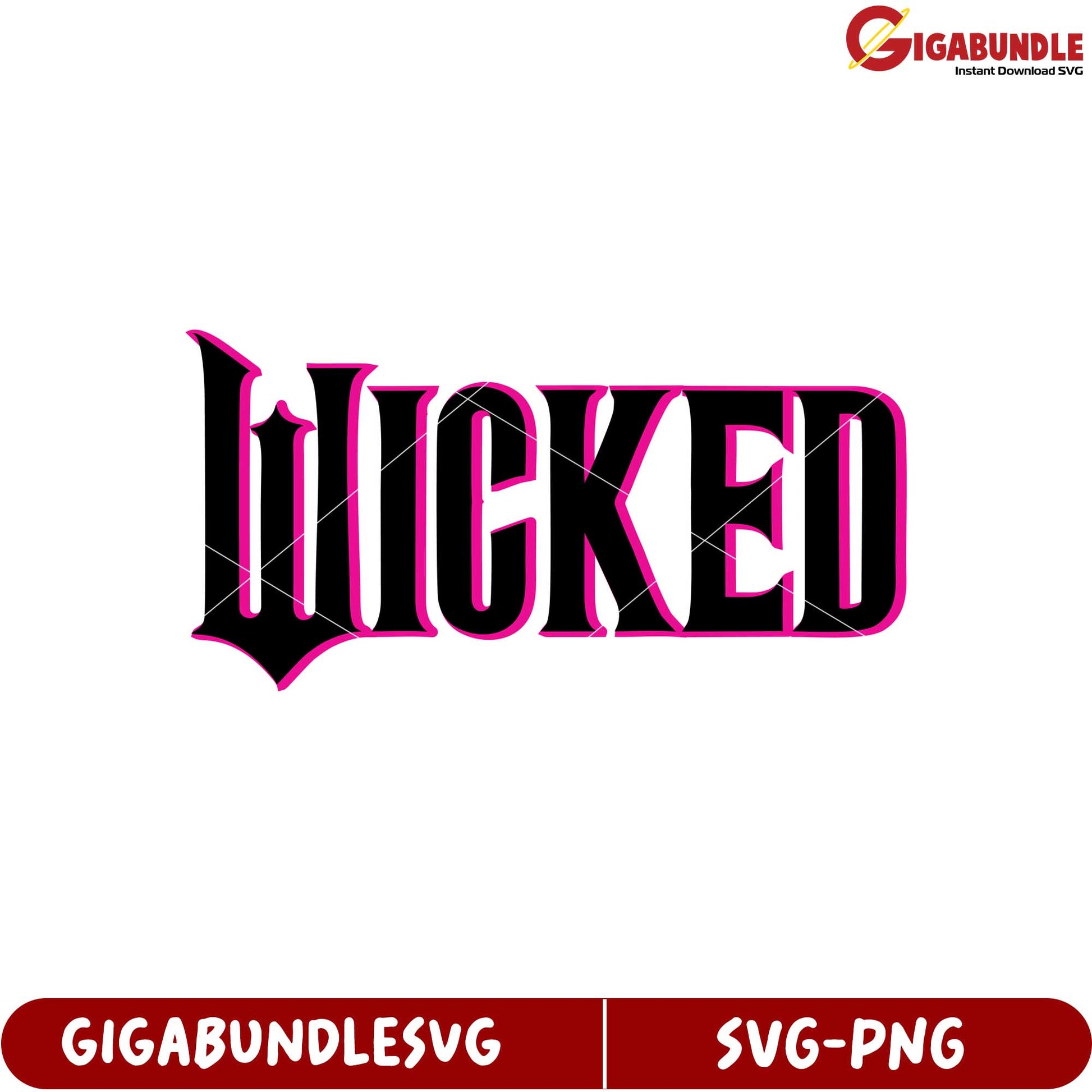 Wicked SVG Graphic Design for Modern Apparel and Craft Projects