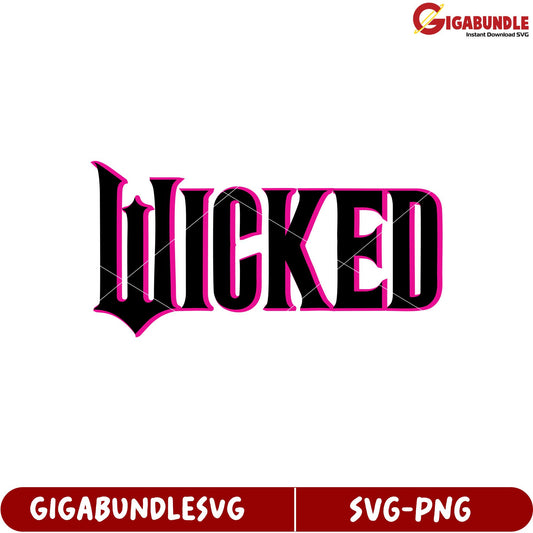 Wicked SVG Graphic Design for Modern Apparel and Craft Projects