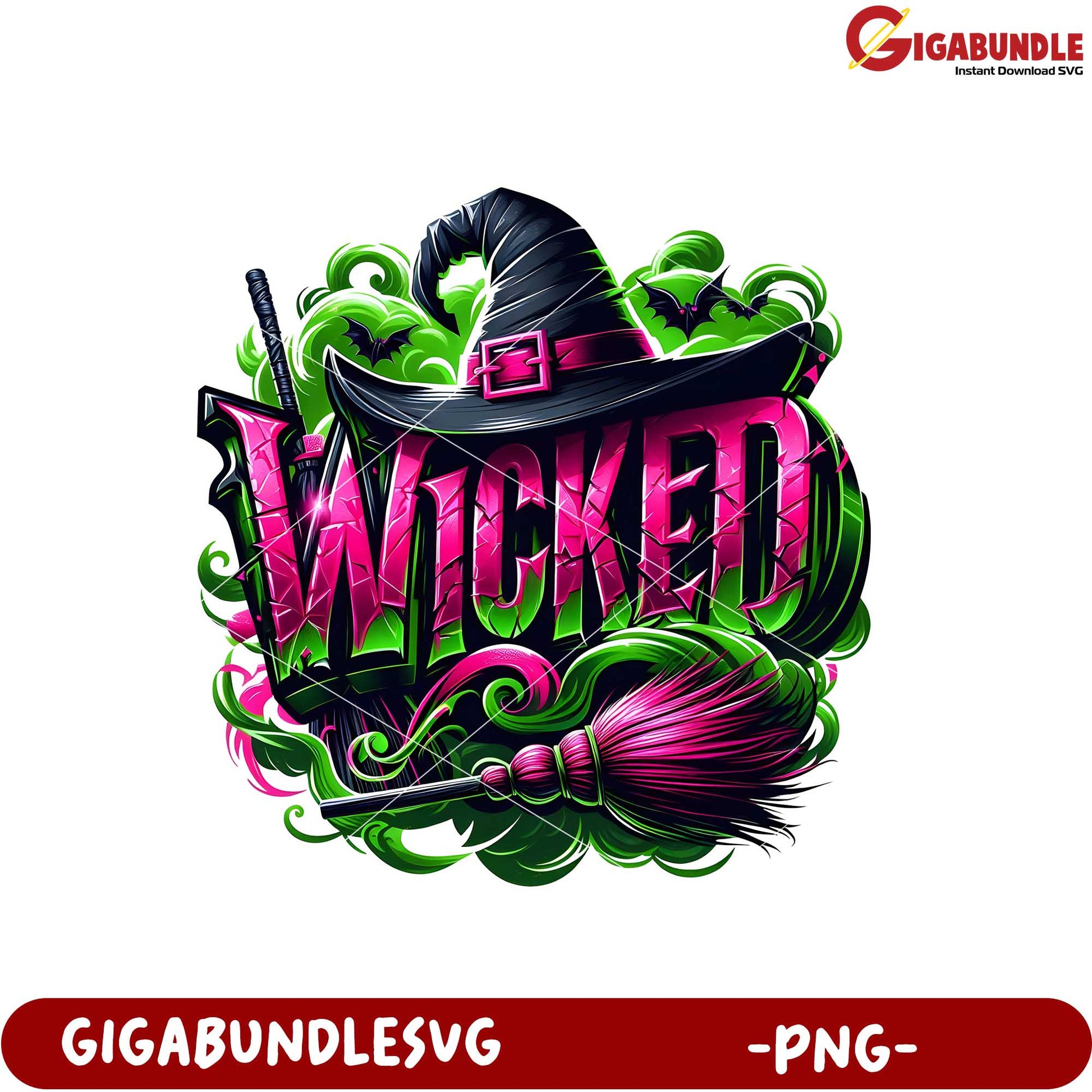 Wicked Witch Design for Halloween Decor PNG Download