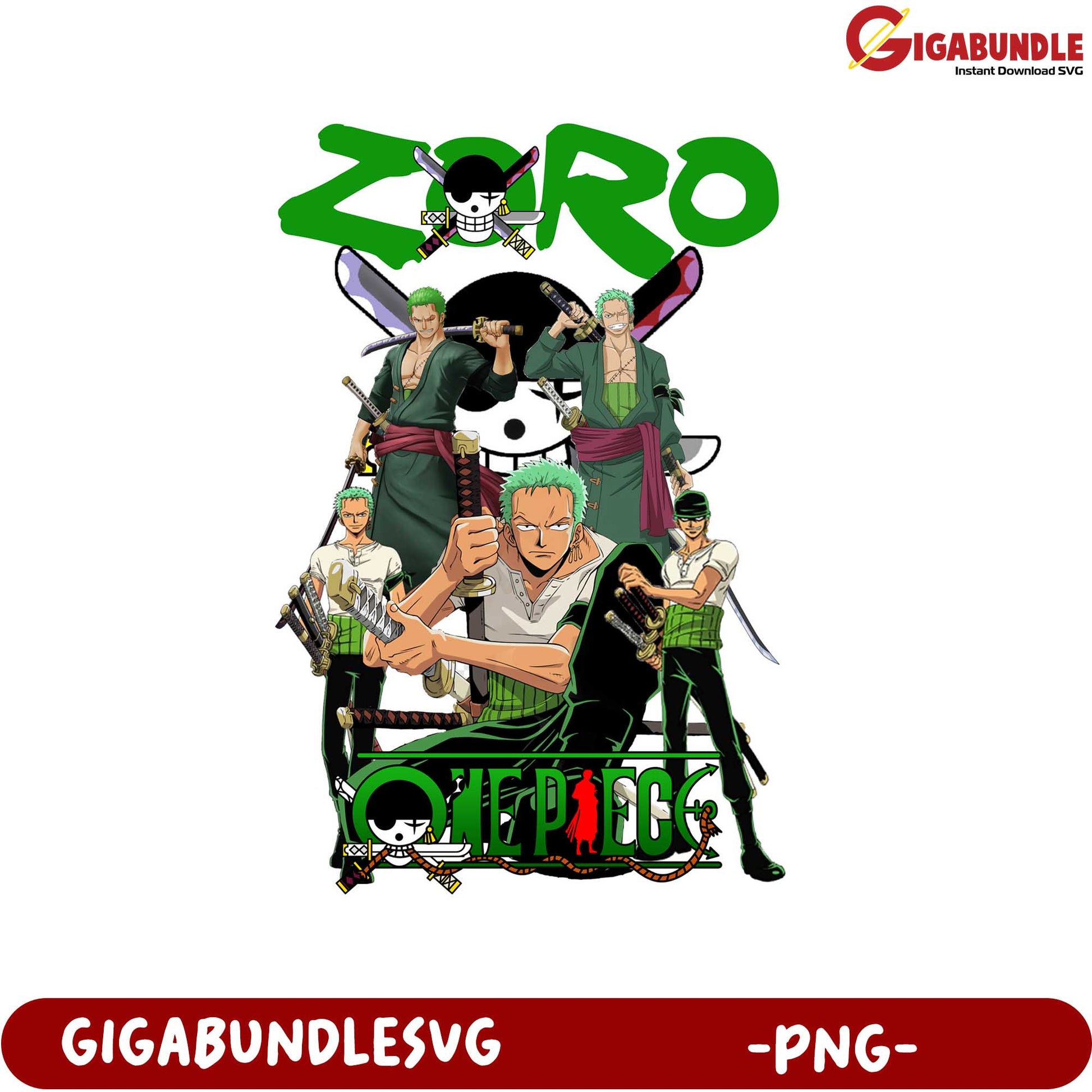 Zoro One Piece Character PNG Download for Fans and Collectors