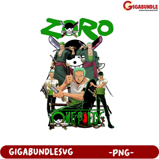 Zoro One Piece Character PNG Download for Fans and Collectors