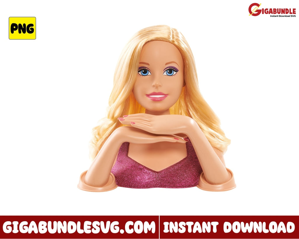 Barbie Doll Png Princess Toys - Instant Download