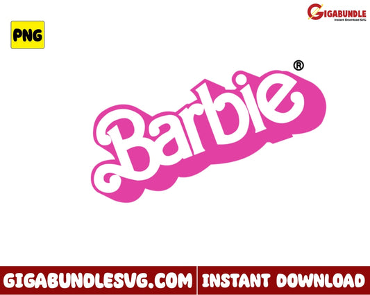Barbie Logo Png Doll - Instant Download