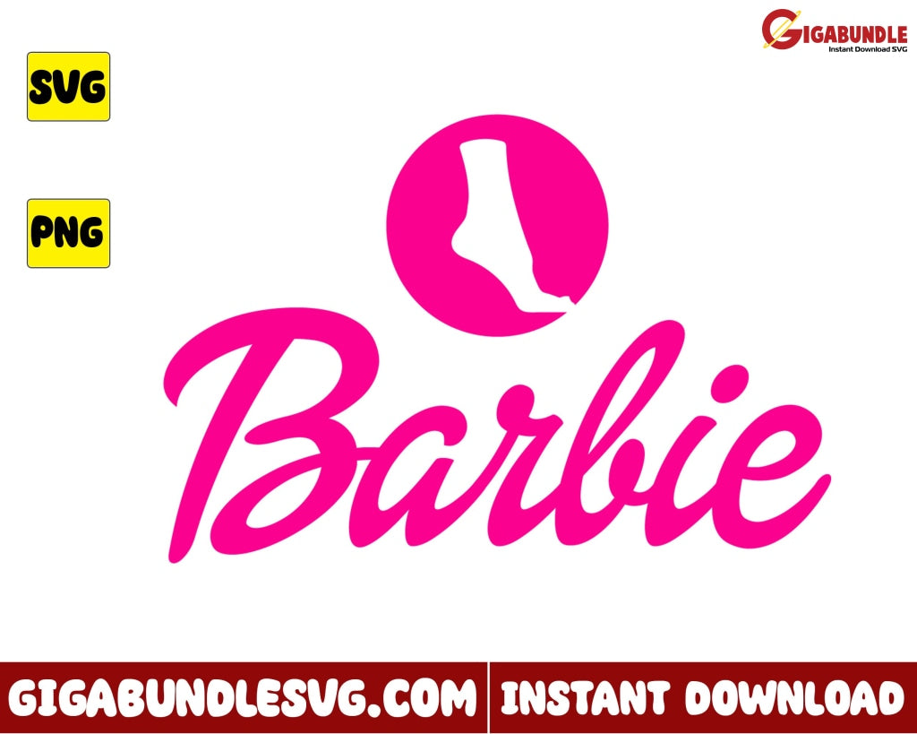 Barbie Logo Svg Princess Girl - Instant Download