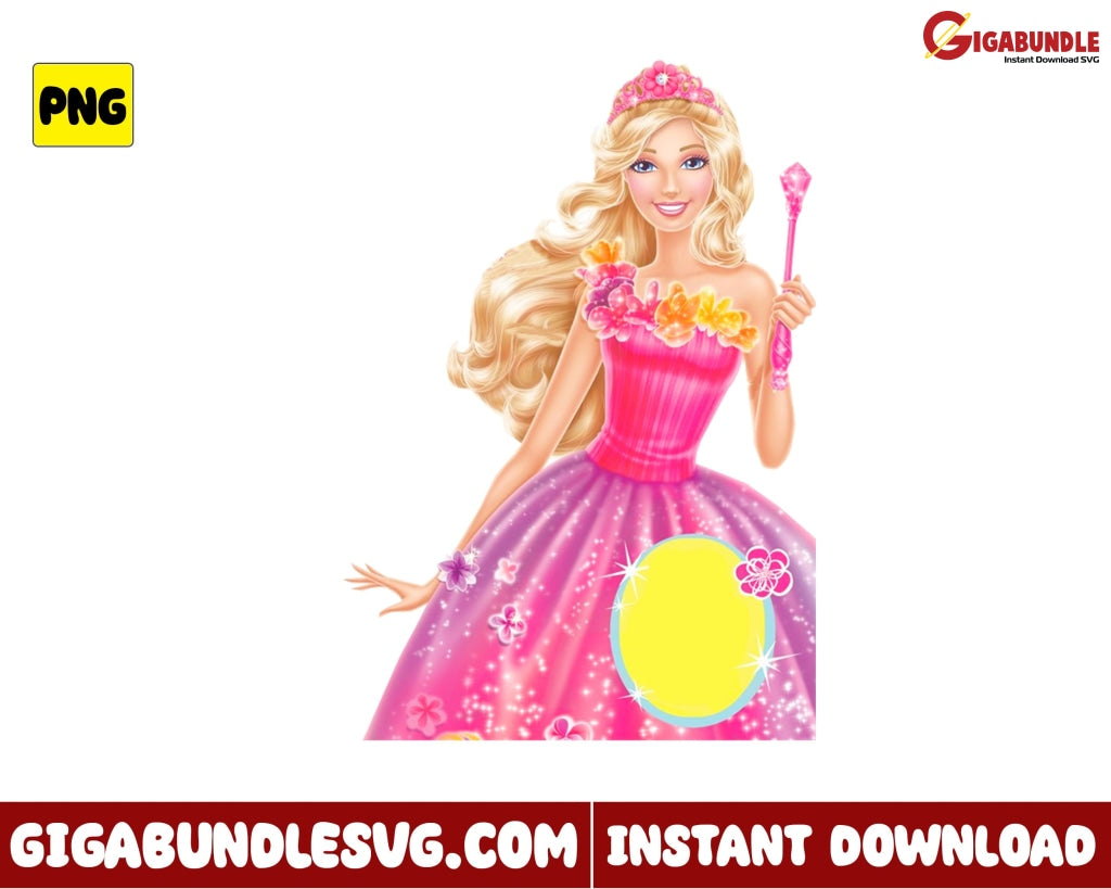 Barbie Png Girl Character Movie Cartoon - Instant Download