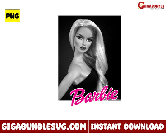 Barbie Png Girl Toys Movie - Instant Download