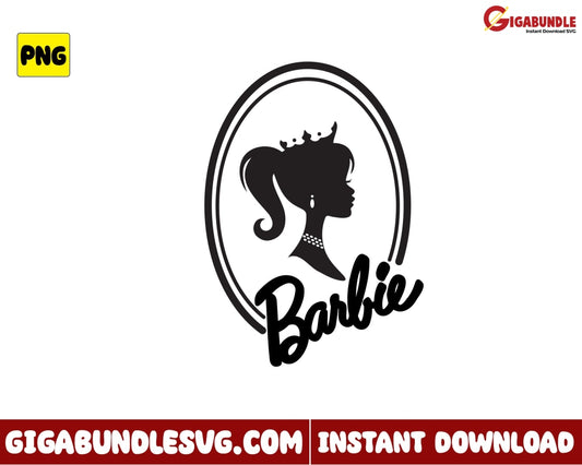 Barbie Png Head Girl Movie - Instant Download