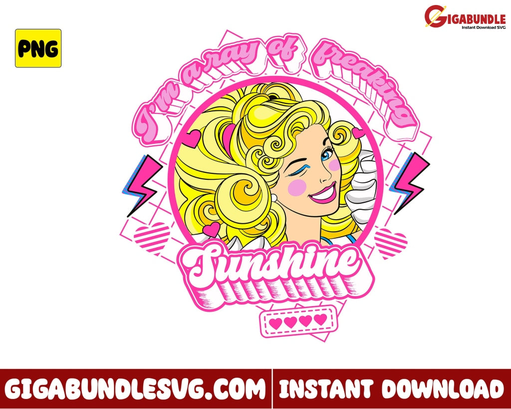 Barbie Princess Png Girl - Instant Download