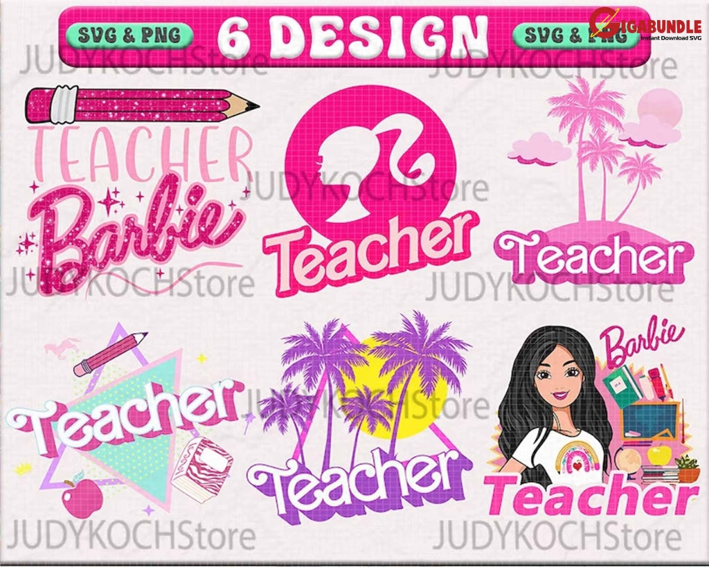 Barbie Teacher Png In My Era Back To School First Day Of