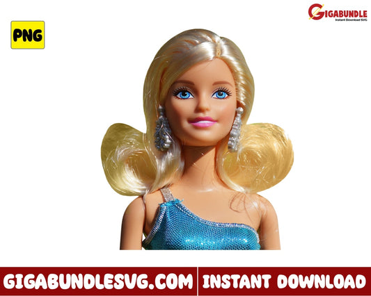 Barbie Toys Png Girl Movie - Instant Download