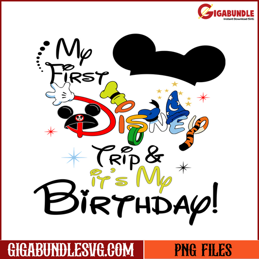 My First Disney Trip and It's My Birthday