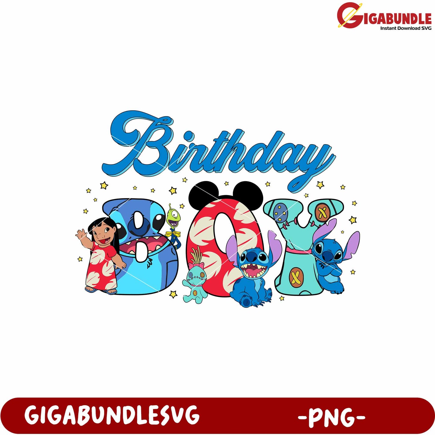 birthday boy lilo and stitch png, stitch birthday png, lilo and stitch png