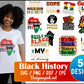 Black History Month Svg Png Bundle