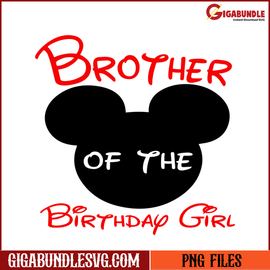 Mickey Brother Of The Birthday Girl