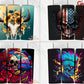 Bundle 50 Skull 20Oz Sublimation Watercolour Wraps Instant Download Png Mock Ups For All Design