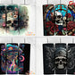 Bundle 50 Skull 20Oz Sublimation Watercolour Wraps Instant Download Png Mock Ups For All Design