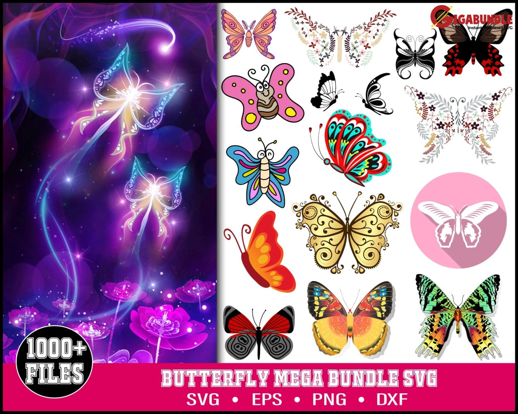 Butterfly Svg Bundle Layered Bundle Cricut Svg Files Butterflies Svg For Clipart