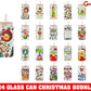 Cartoons Christmas 16Oz Libbey Can Glass Wrap Stitch Grinch Png Full Tumbler Sublimations Png