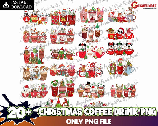 Christmas Coffee Drink Png Grinchtmas Movie Design Candy Snowman Ginger