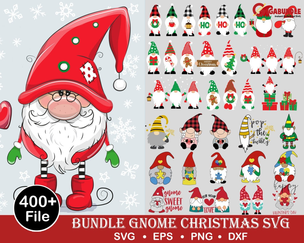 Christmas Gnome Svg Png Funny Files Merry Sublimation Designs