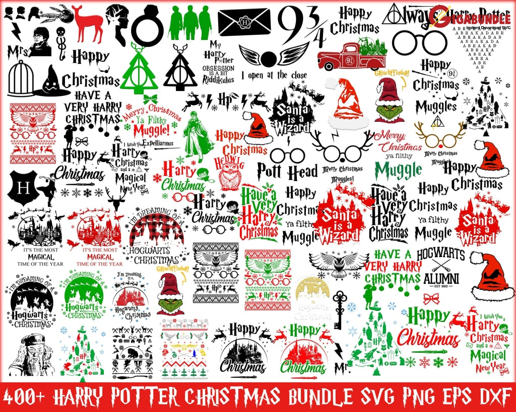 Christmas Svg Bundle Ornament Svg Winter Santa Svg Holiday Merry Shirt Cut File Cricut Magic Svg.