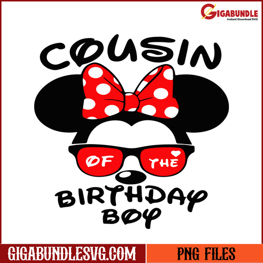 Cousin of The Birthday Boy Disney Minnie
