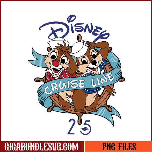 Disney Cruise Chip and Dale