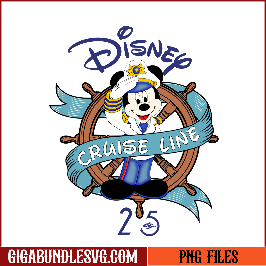 Disney Cruise Mickey PNG File, Cartoon PNG File – Gigabundlesvg