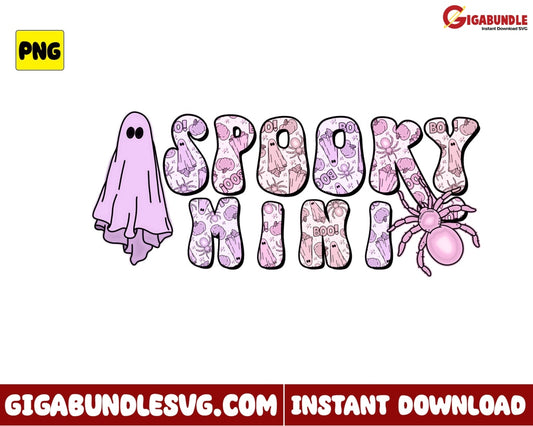 Ghost Png Bat Spooky Mimi Halloween - Instant Download