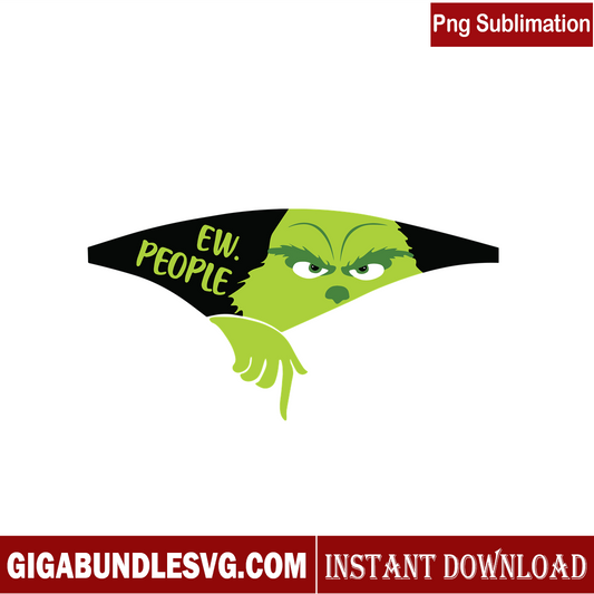 Ew People Grinchmas PNG