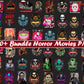Halloween Horror Movie Killers Png Halloween Sublimation Squad Friends Characters