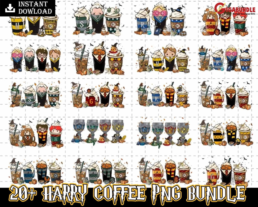 Copy Of Halloween Coffee Png Bundle Boo Villains Latte Fall Latte Png Horror Movie Inspired