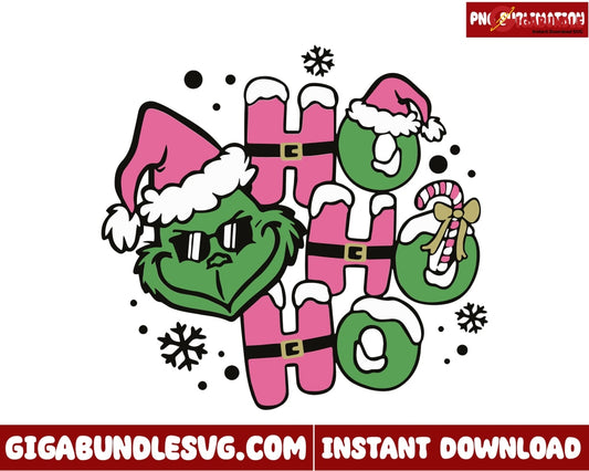 Ho Ho Ho Grinch Png, Merry Grinchmas Png, Grinchmas png, Christmas png