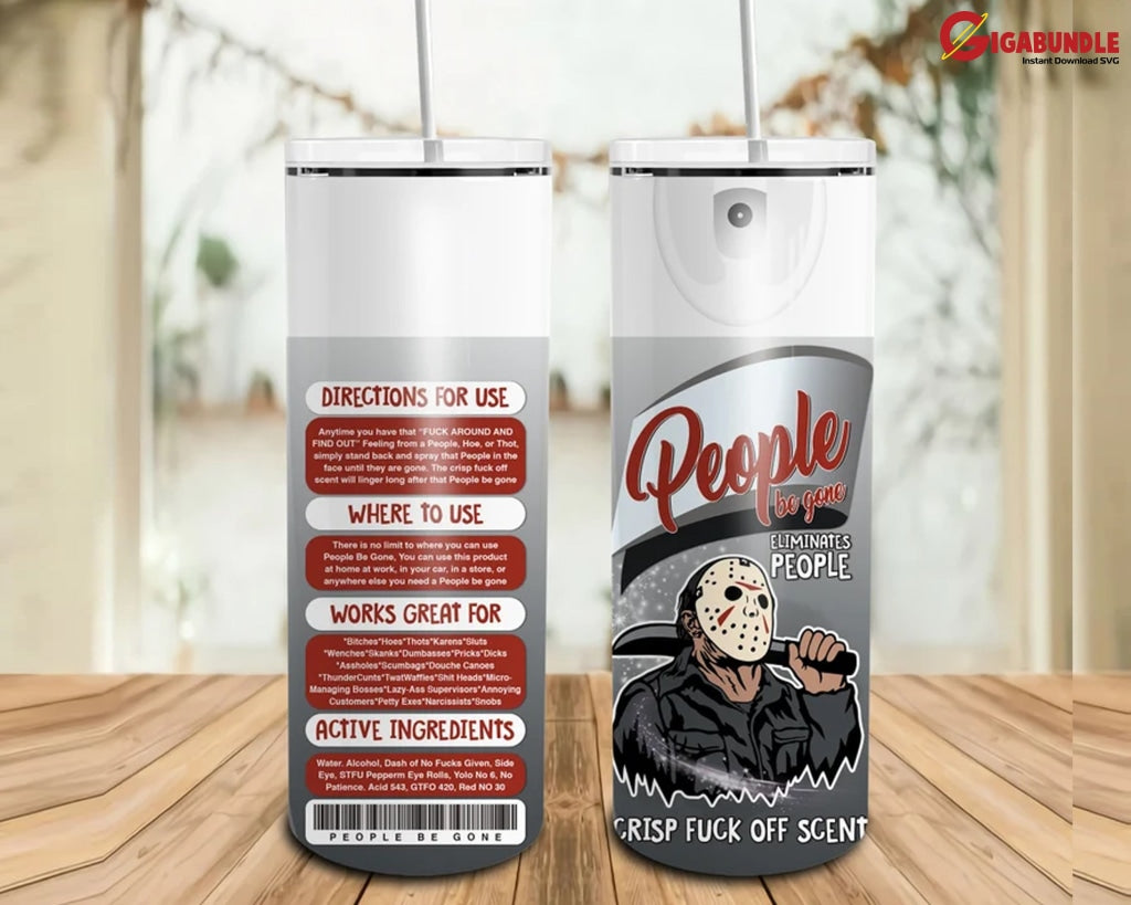 Horror Bitch Spray tumbler