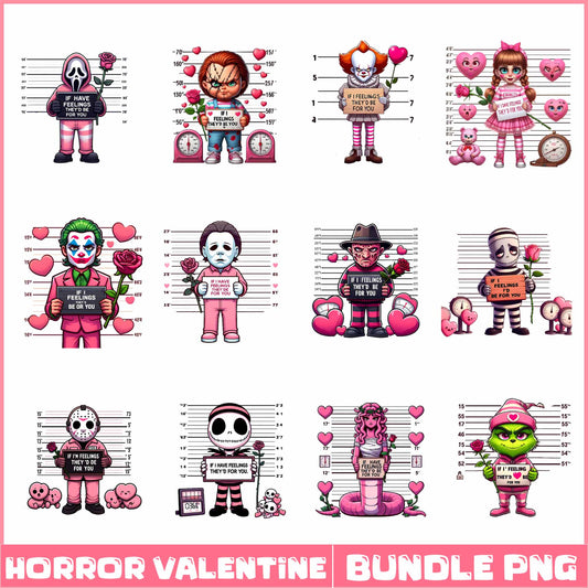 Horror Valentine Bundle Png