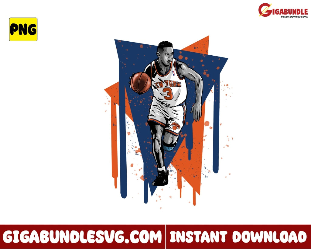 John Starks Png Basketball Nba New Bootleg - Instant Download