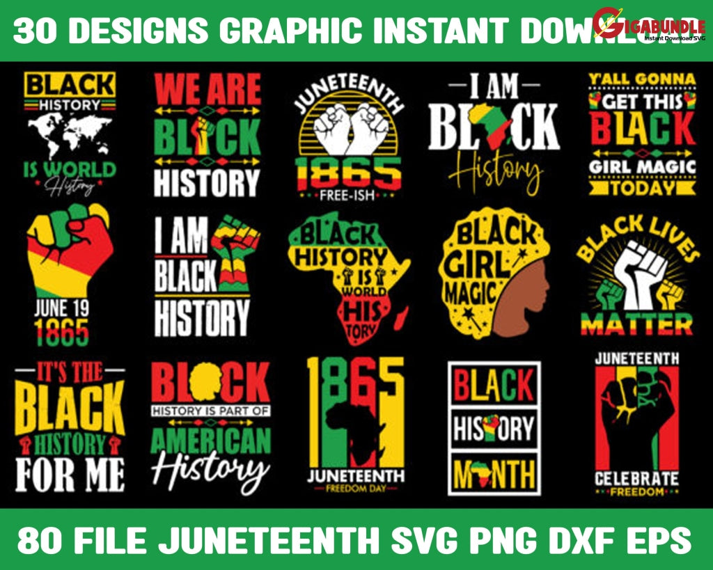 Juneteenth Svg Png Bundle Juneteenth Sublimation Png Free-Ish Svg Shirt Is My Independence Day