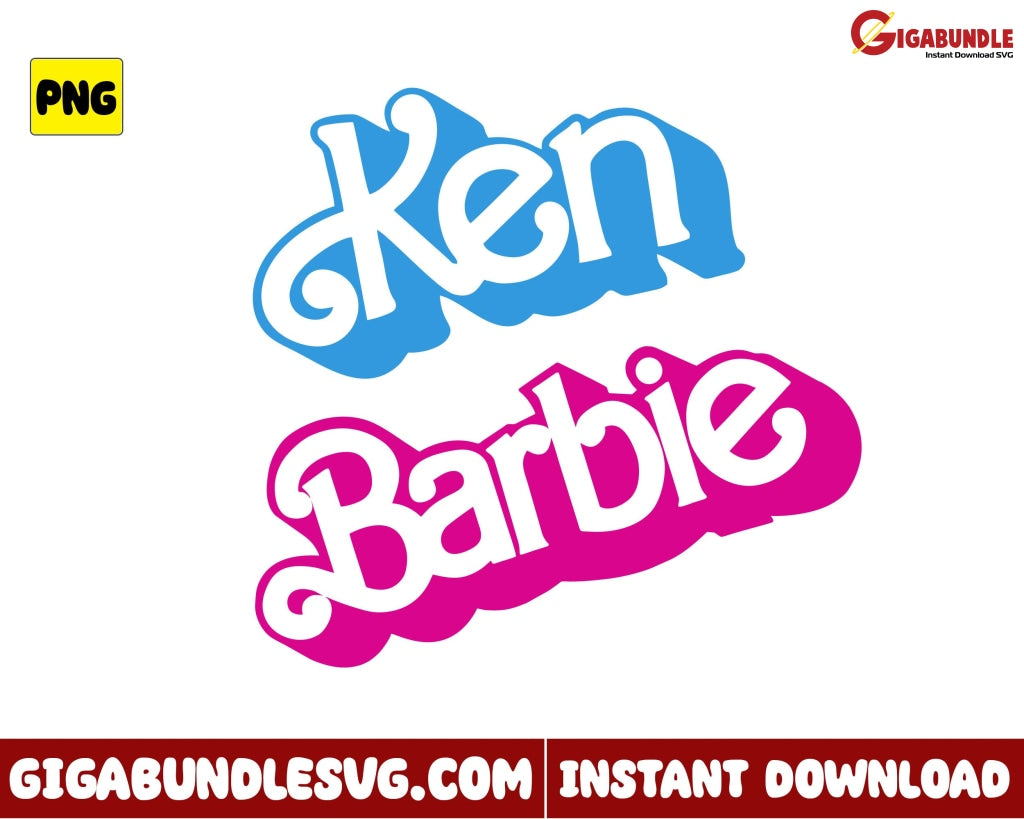 Ken Barbie Png Girl Movie Cartoon - Instant Download