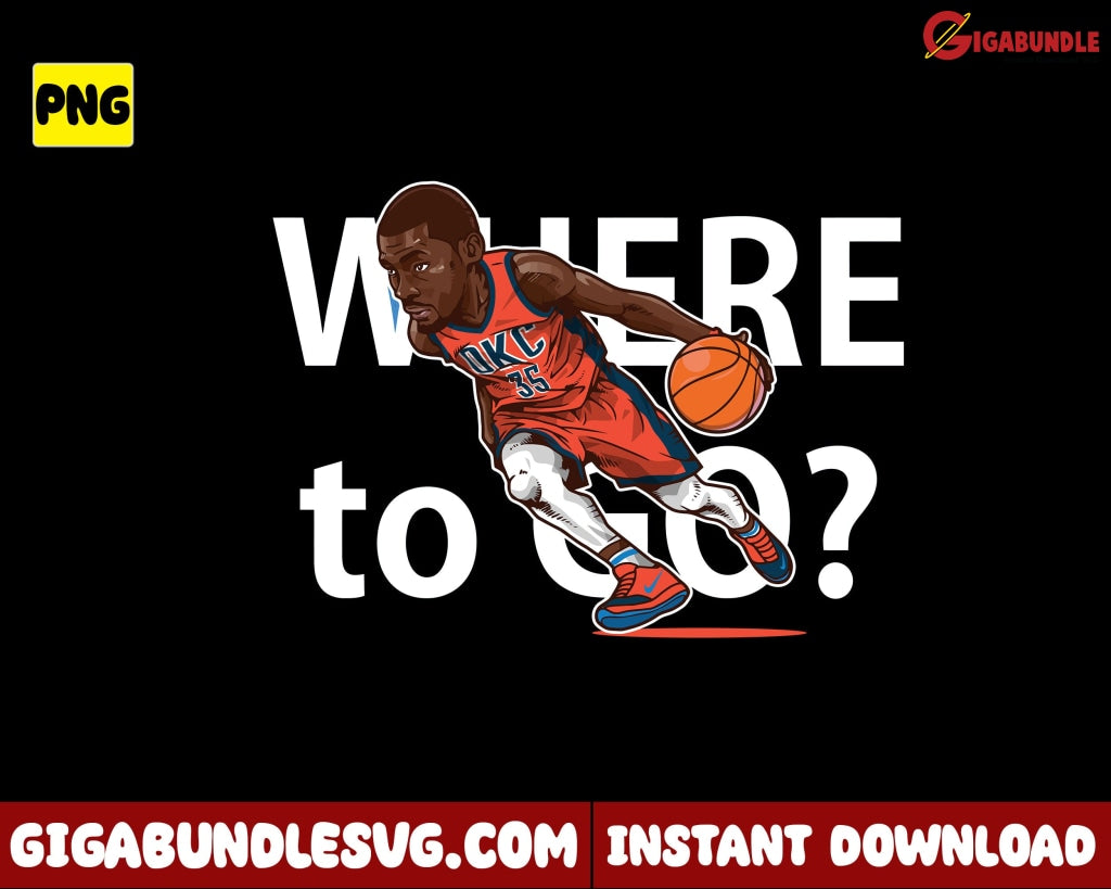 Kevin Durant Basketball Png New Nba Bootleg - Instant Download