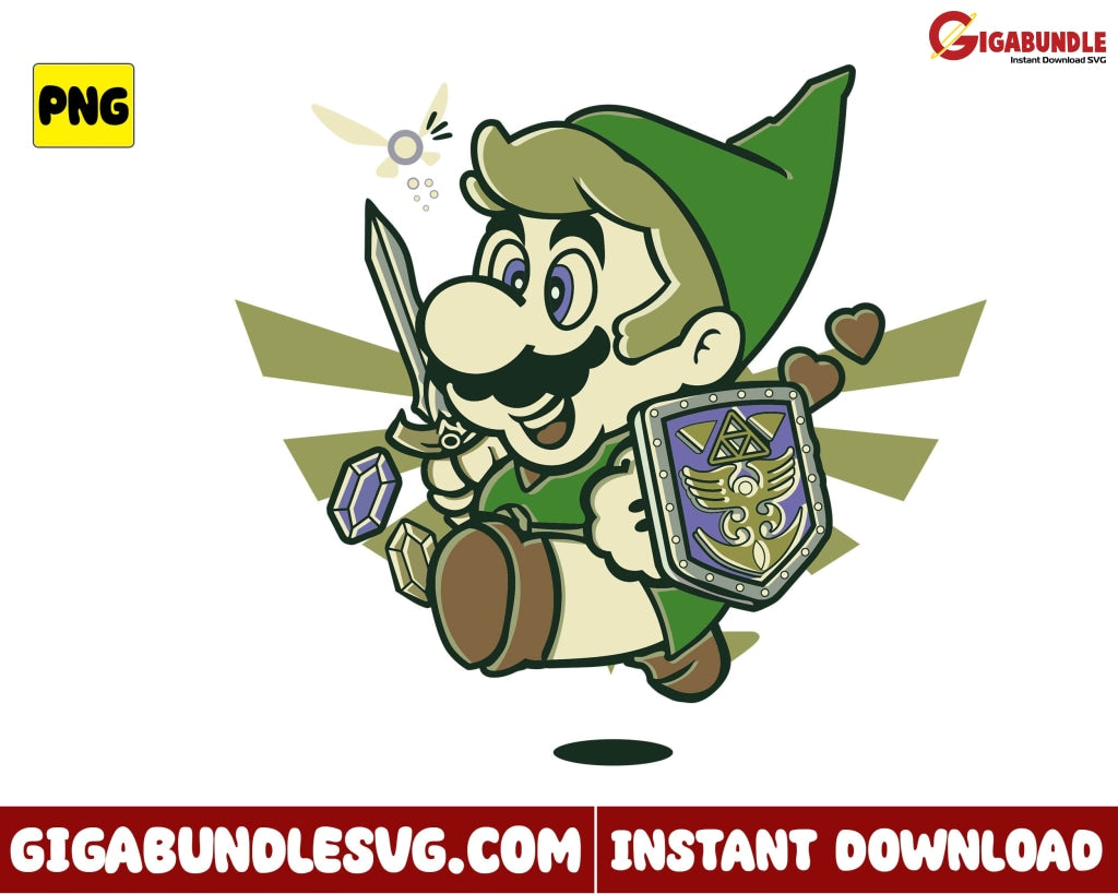 Mario Png Bros Game Super - Instant Download