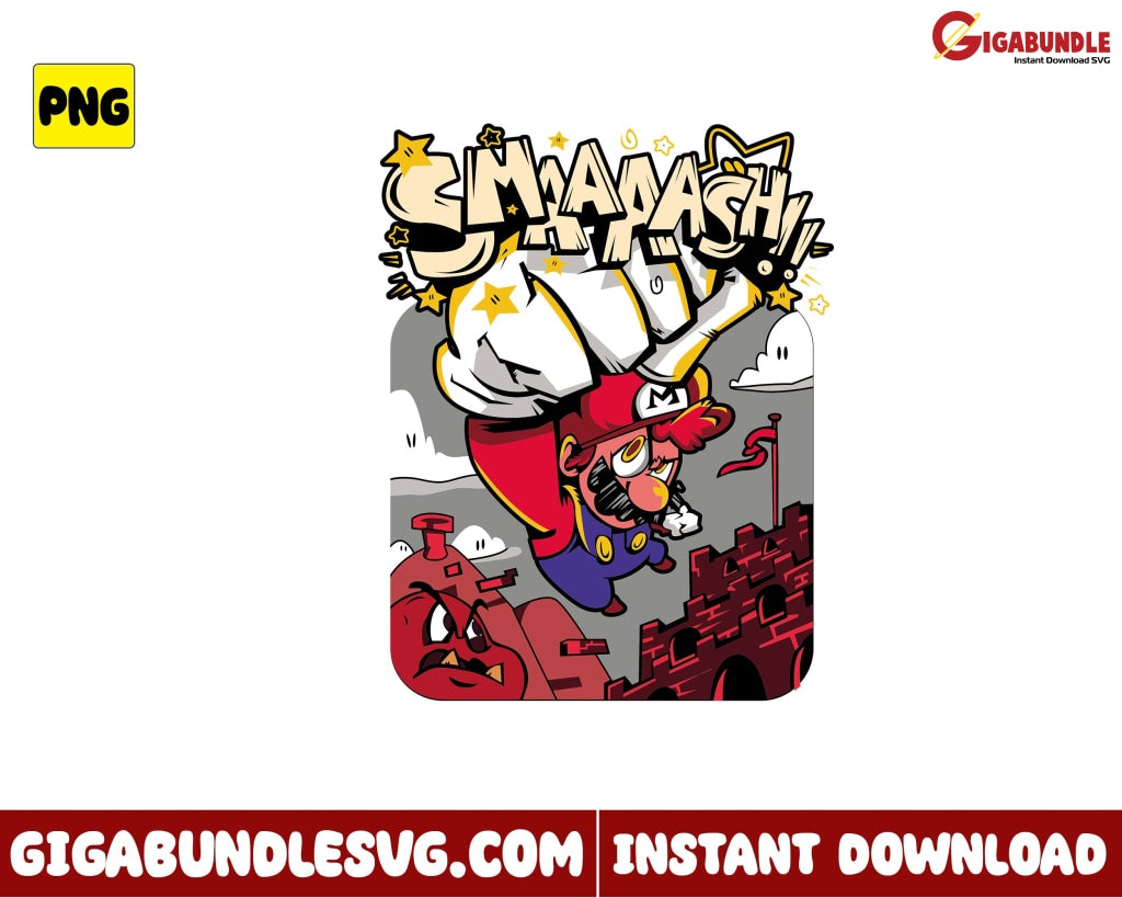 Mario Png Game Super - Instant Download